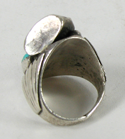 sterling silver Turquoise  Ring size 9 1/2