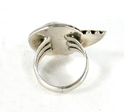 sterling silver Turquoise Ring size 4 3/4