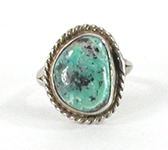 sterling silver and Turquoise ring size 7 1/2