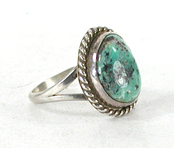 sterling silver Turquoise Ring size 7 1/2