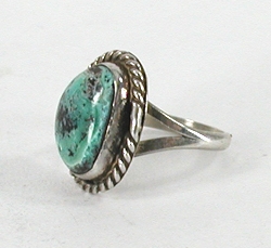 sterling silver Turquoise Ring size 7 1/2