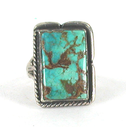 sterling silver Turquoise Ring size 7