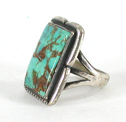 sterling silver Turquoise Ring size 7