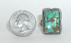 sterling silver Turquoise Ring size 7