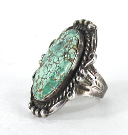 sterling silver Turquoise Ring size 6 1/4