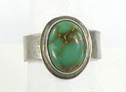 sterling silver Turquoise Ring size 8 1/2