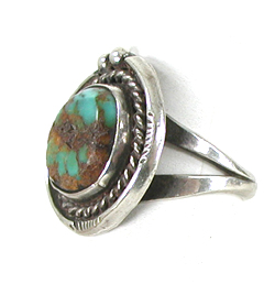 sterling silver Turquoise Ring size 8 1/2