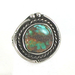 sterling silver Turquoise Ring size 8 1/2