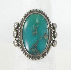 sterling silver Turquoise Ring size 7 1/2